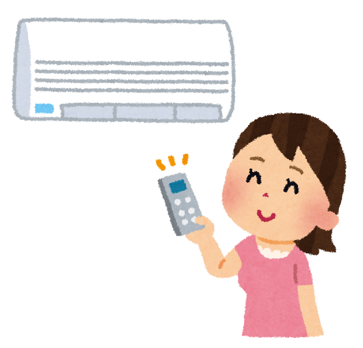 エアコンのイラスト
